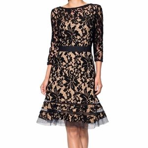 Tadashi Shoji Kennedy Embroidered Lace Dress NWT